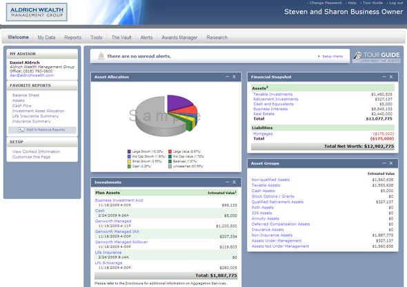 Wealth Management System : Aldrich Wealth Management Group - Dan Aldrich